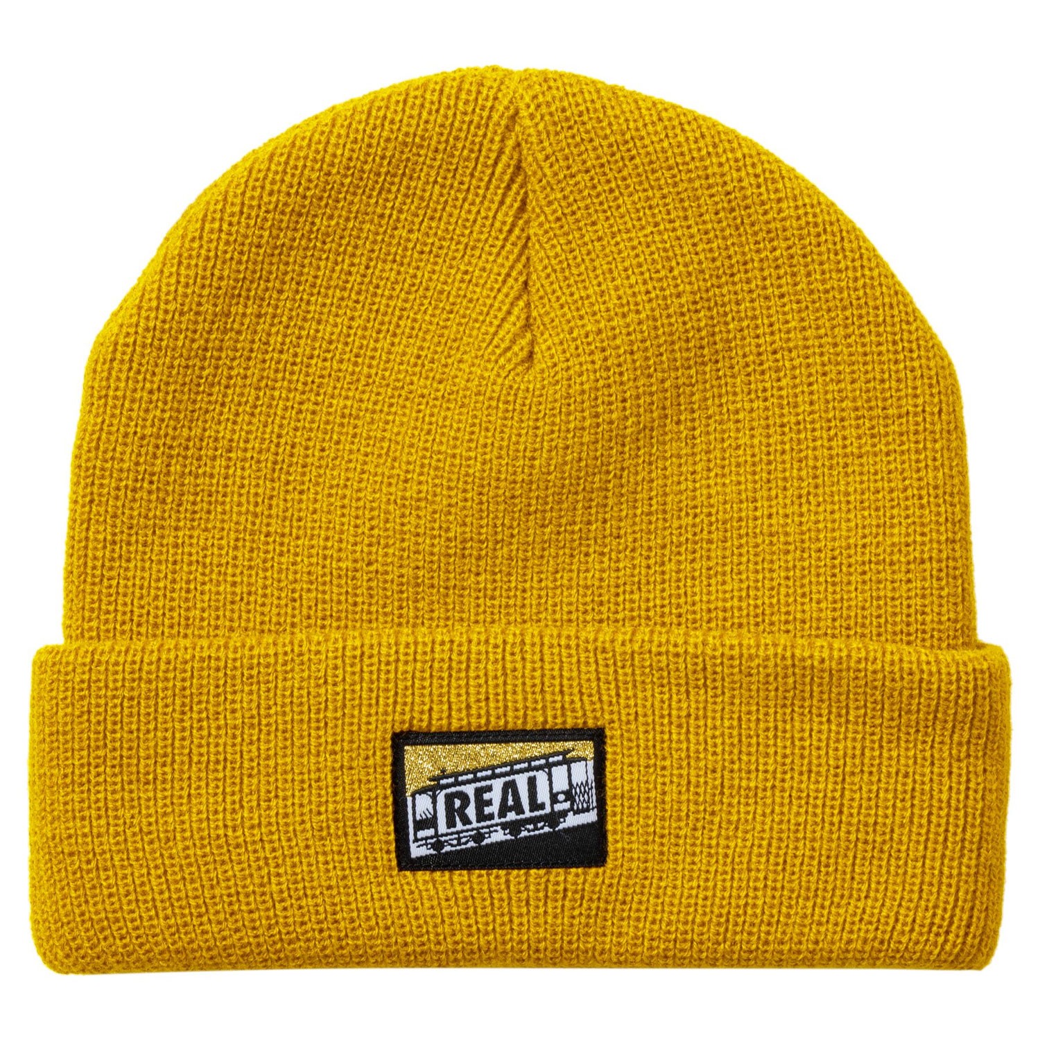 Beanie Tough Threads Cuff Yellow
