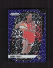 2024 Panini Prizm WNBA #1 Jackie Young Blue Velocity Prizms