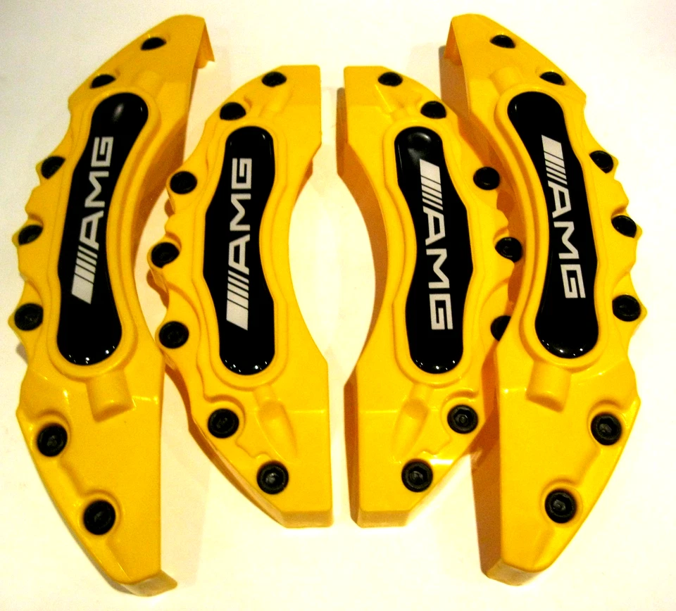 Brake Caliper Cover for Mercedes A B C E S ML GLK GLE GLA GLB Class SLK CLK 220 - Image 3 of 4