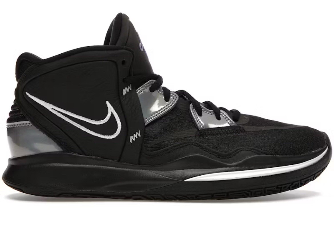 Boy’s Nike Kyrie Infinity Black Metallic Silver Sneakers Size 7Y New Without Box Boy’s Nike Kyrie Infinity Black Metallic Silver Sneakers Size 7Y New Without Box