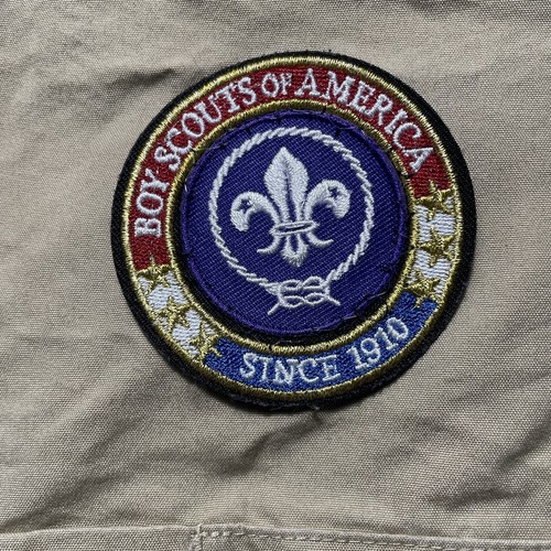 Official Boy Scout Uniform Shorts Shirt Youth 12 L Green Canvas Olive BSA Cargo - Picture 7 of 23