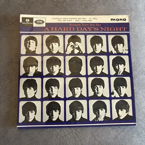 The Beatles – The Film A Hard Day's Night -Original UK Parlophone 7" EP-GEP 8920