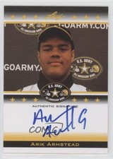 2012 Leaf US Army All-American Bowl Selection Tour 88/125 Arik Armstead Auto s1i