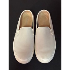 Vionic Effortless Tan Leather Slip On Mules Backless Sneakers Womens 8 Orthotic
