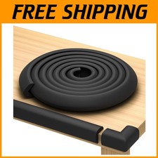 Childproof Furniture Corners with Impact-Absorbent Bumpers