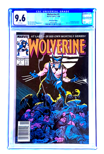 WOLVERINE 1, MARVEL 11/88, CGC 9.6