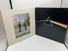Pink Floyd Vinyl Records Wish You Were Here & Dark Side of the Moon