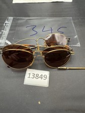 Unisex Serengeti Rare Sunglasses Frame 6474 Bronze Oval Round Lot Of 3 Read 