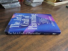 The Art and Craft of Playwriting Jeffrey Hatcher SIGNED Inscribed 1884910068 HC