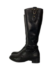 Odette E Odile United Arrows Long Boots 23.5Cm Blk B51724 Inm13