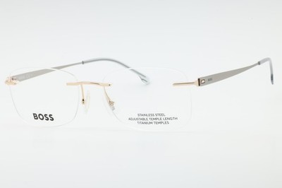 HUGO BOSS HB1424-2F7-56 Eyeglasses Size 56mm 18mm 150mm goldgrey