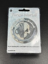 Forge World Warhammer 40k Space Marine Iron Warriors Contemptor Dreadnought OOP