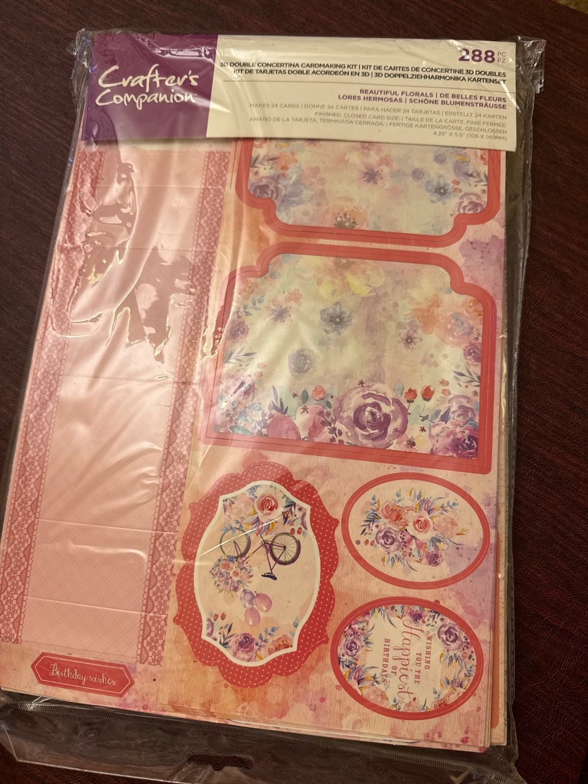 Crafters Companion Card Making Kit, Greeting Craft, Select 5 Avail, Notes* Nice!