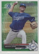 2017 Bowman Chrome Prospects Mega Box Green Refractor 40/99 Andrew Sopko fm0