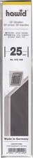 25 Hawid Stamp Mount Strips 25 mm Black Older/Classic Issues / Definitive Series