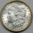 1896 P Morgan Dollar BU Nice Rim Toning and Luster Great Eye Appeal
