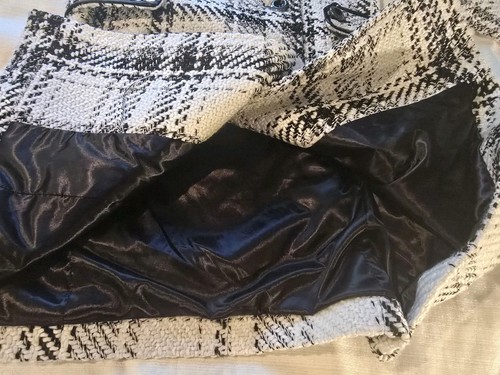 Damen Gr. M iZ Byer Winter Peacoat schwarz/weiß kariert EUc - Bild 9 von 16