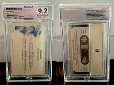 NIRVANA - INCESTICIDE - RARE 1992 DGC Advance / Promo Cassette - Rewind 9.2