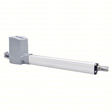 ATTUATORE BHE UP MOTORE ELETTRICO 220 230V CORSA 400MM PISTONE CANCELLO BATTENTE