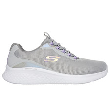 New Skechers Skech-Lite Pro - Glimmer Me Shoes Black Pastel Lilac Women