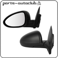 Mirrors Set Power Heated Driver & Passenger Side PTM For 13-14 Chevrolet Sonic