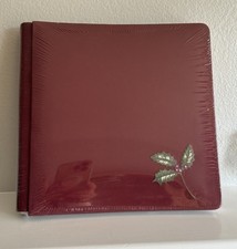 NEW Creative Memories 12x12 Red Holly Berry Christmas Album Scrapbook w/ Pages