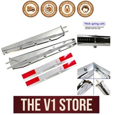 Heavy-Duty Stainless Steel Mud Flap Hanger Kit with Reflectors for Semi Trucks