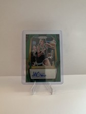 2025 Panini Prizm WNBA Kamilla Cardoso Green Auto Freshly Pulled Chicago Sky