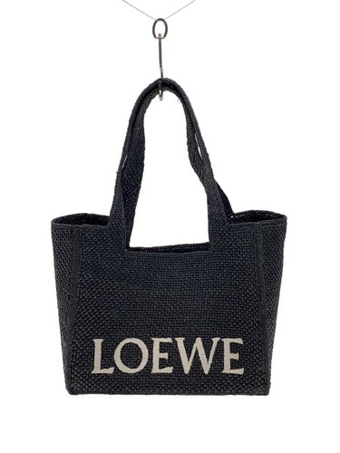 LOEWE Shoulder Bag FONT TOTE 2-way BLK A685B61X01 Used