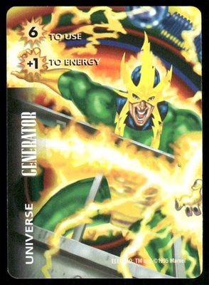 #ad Elektro 1997 Fleer Skybox X Men Overpower Card NM $1.98