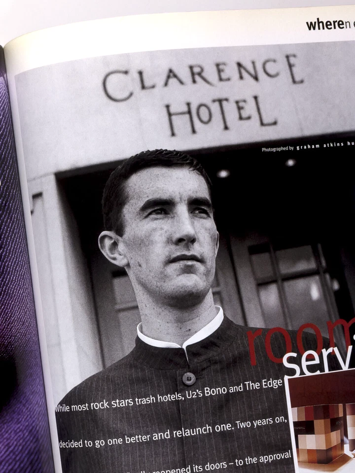 GUCCI Juergen Teller  TYLER BRULE Wallpaper magazine ISSUE NO. 1 September 1996 - Image 2 of 4