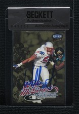 BAS 1999 Fleer Ultra Gold Medallion Edition Willie McGinest #66G Auto 3c7