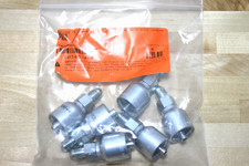 Parker 10343-4-4 Crimp Style Hydraulic Hose Fitting (Qty 6)