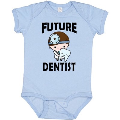 Inktastic Future Dentist Cute Boys Baby Bodysuit Dental Care School Shower