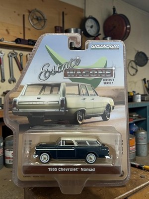 1955 CHEVY CHEVROLET NOMAD DIECAST LIMITED EDITION COLLECTIBLE CAR