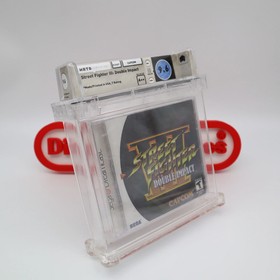 Sega Dreamcast STREET FIGHTER III 3: DOUBLE IMPACT - WATA GRADED 9.6 A++ Sealed!