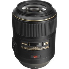 Nikon 105mm f2.8 G AF-S VR IF ED Micro Nikkor Lens Refurbished - A GRADE