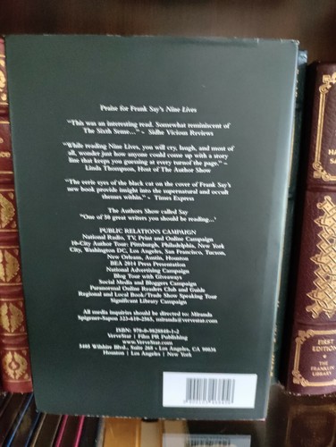 The Serpent Bearer_Frank Say_ HCDJ_2014_1st Edn / 1st Printing_Inscribed_LikeNew - Picture 3 of 12