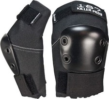 187 Killer Pads Pro Elbow Pad for Skate and Skateboarding X-Large, Black
