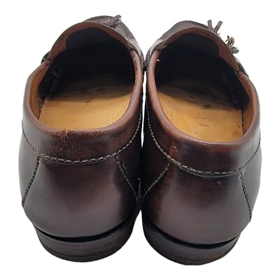 Cole Haan Shoes Men Size 8 D Mahogany Pinch Tassel Loafers 