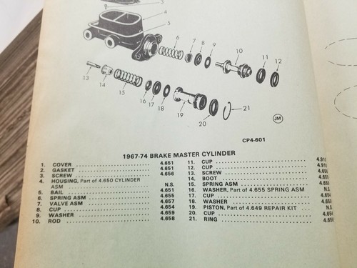64 65 71 72 73 75 GM Chassis Body Parts 67 68 69 70 Camaro Chevelle Nova Monte - Bild 8 von 24