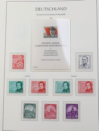 DDR 1949 bis 1990 postfrische TOP-Sammlung in 4 schönen Leuchtturm Alben - Bild 13 von 24