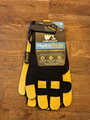 Wells Lamont HydraHyde Heavy Duty Leder Arbeitshandschuhe GR M wasserabweisend 