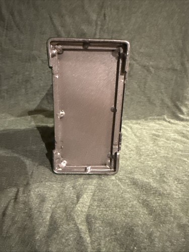 Small Square Bronze Clock, for desktops or shelves - Picture 6 of 9