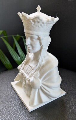 Marie Queen Of Romania Büste 3D Druck Kunststoff Geschenk Deko Schreibtisch Zuhause 