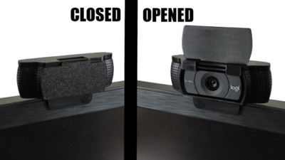 Cover Logitech C920 PRO HD C922 C922x C930e Webcam door lid tapa camera cam logi
