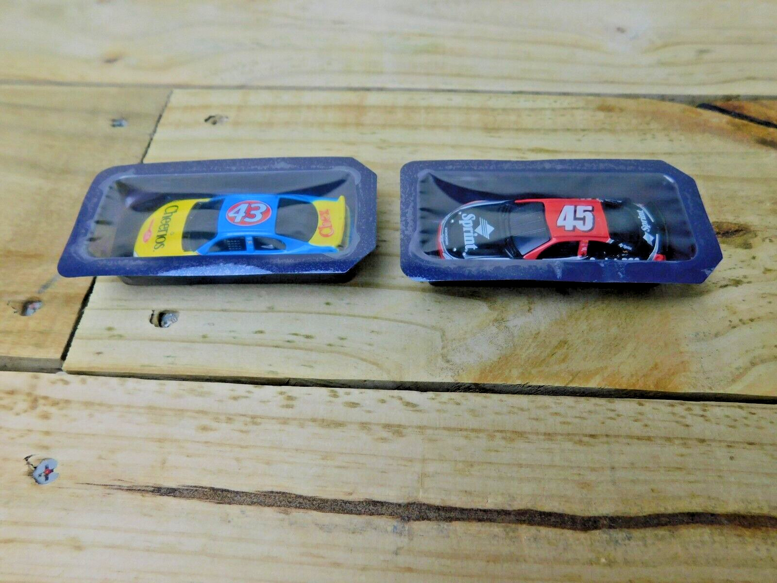 General Mills Cheerios Richard Petty #43 Kyle Petty 45 NASCAR Race Cars 1:64