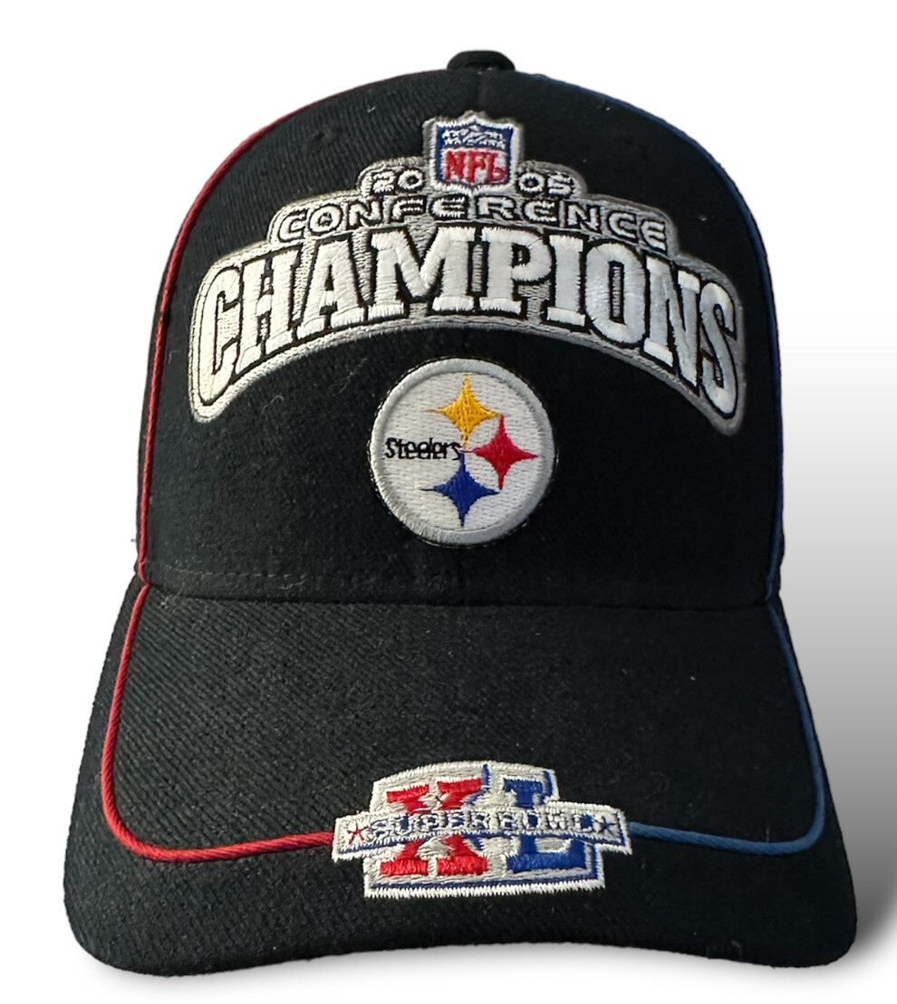 Steelers Super Bowl Champions 2005 Reebok hat s-l400.jpg main image 2