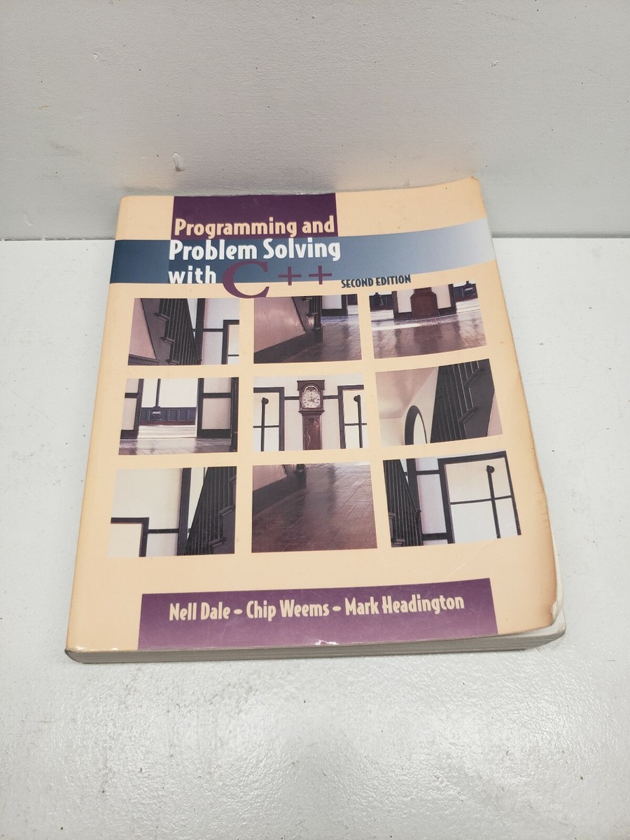 Programming and Problem Solving with C++ Second Edition | eBay