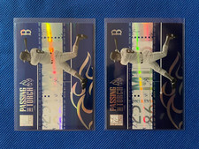 2005 Donruss Elite Carl Yastrzemski Passing The Torch Blue #'d/1000 (2 Card Set)